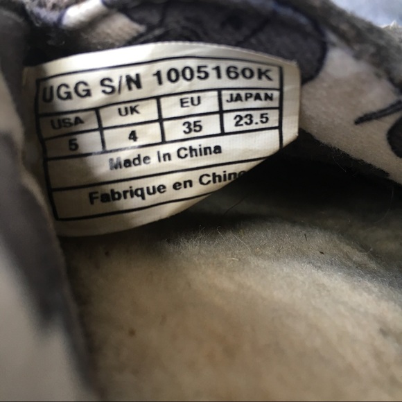 Youth UGG Ryder Jungle Slipper - Picture 5 of 5